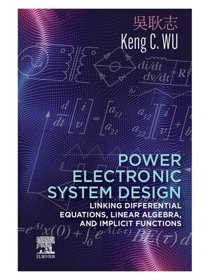 cover image of Power Electronic System Design
